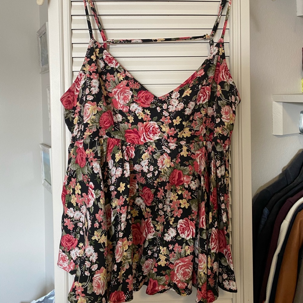 Floral Top- Forever 21